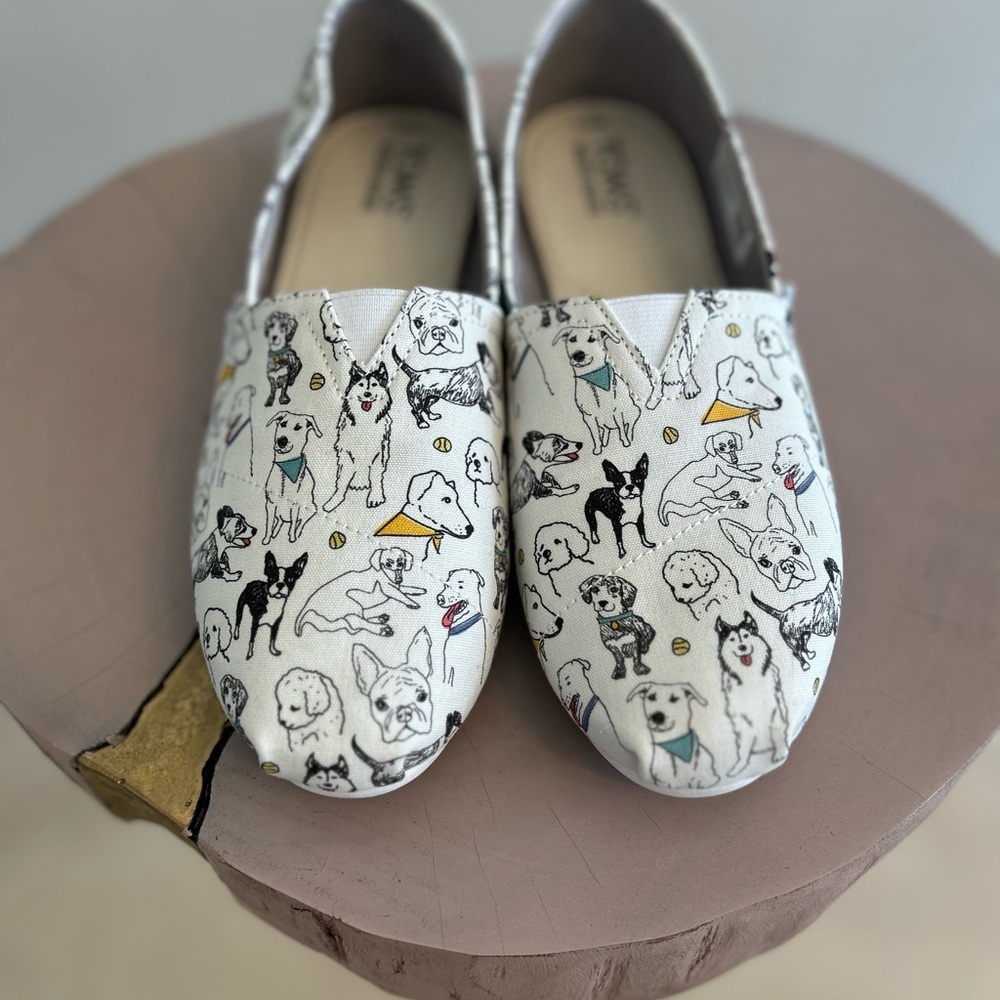 Toms slip on espadrille